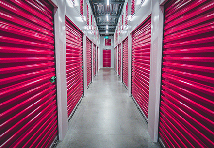 Inside Storage Facility